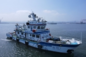 中国初のデジタルツインスマート科学研究試験船が引き渡し.jpg