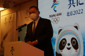 日本オリンピック委員会会長――200人余りの選手団を派遣し、北京冬季オリンピックに参加