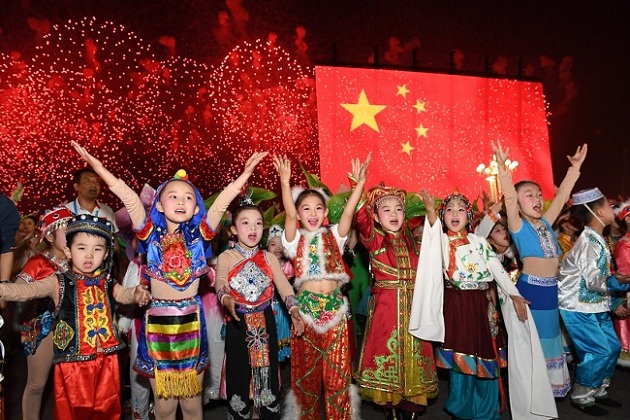 中華人民共和国成立70周年祝賀交歓行事が北京で開催