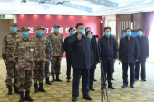習近平総書記が武漢市視察　中国の新型肺炎との戦いにおける必勝の自信を表明