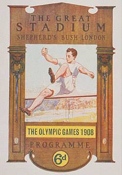 1908年伦敦奥运会海报