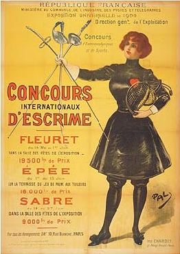 1900年巴黎奥运会海报