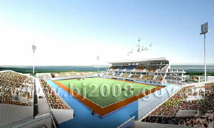 2008奥运会场馆介绍—奥林匹克公园曲棍球场
